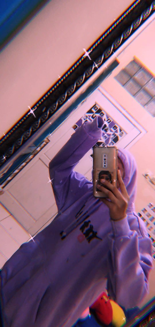 (ready) Hoodie Dynamite Ungu Muda (baca Desk!)