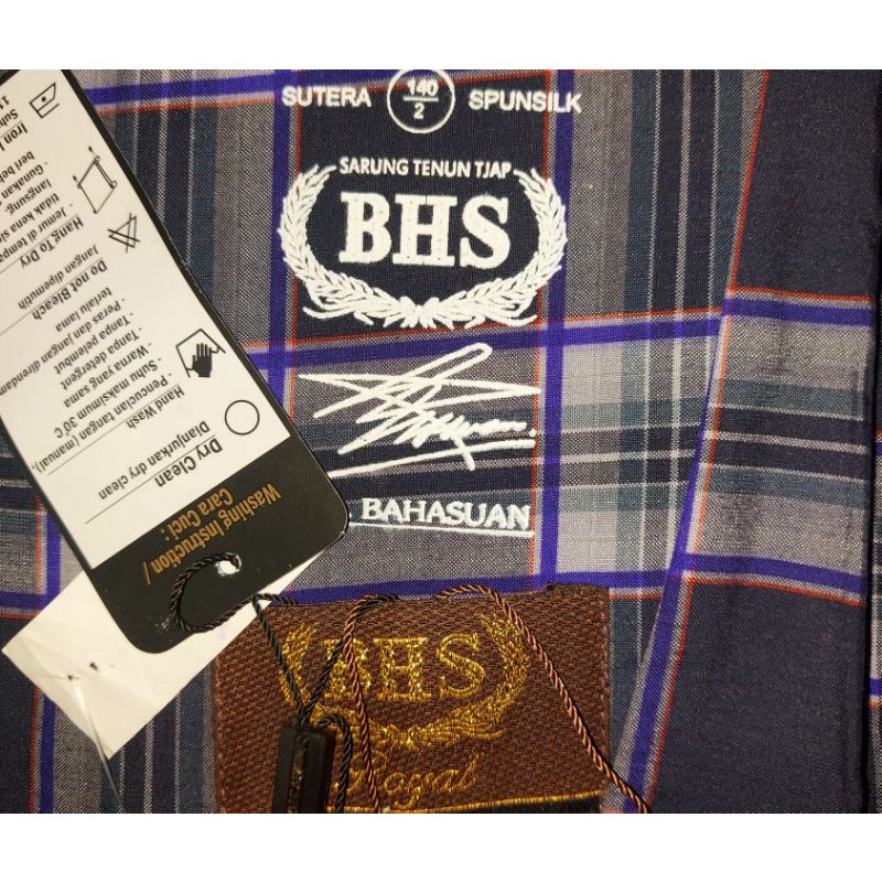 BHS KOTAK KOTAK FULL SUTRA (LAKU)