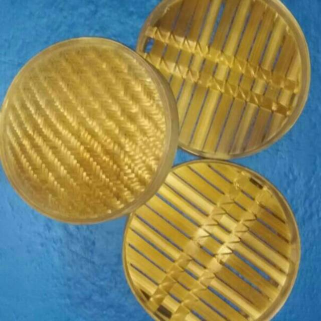 KUKUS DIMSUM KLAKAT BAMBU 15CM 2 SUSUN