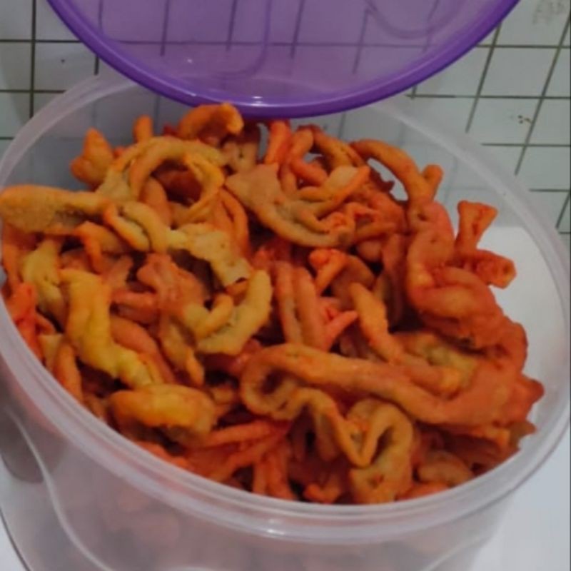 

Kripik Usus Pedas Manis