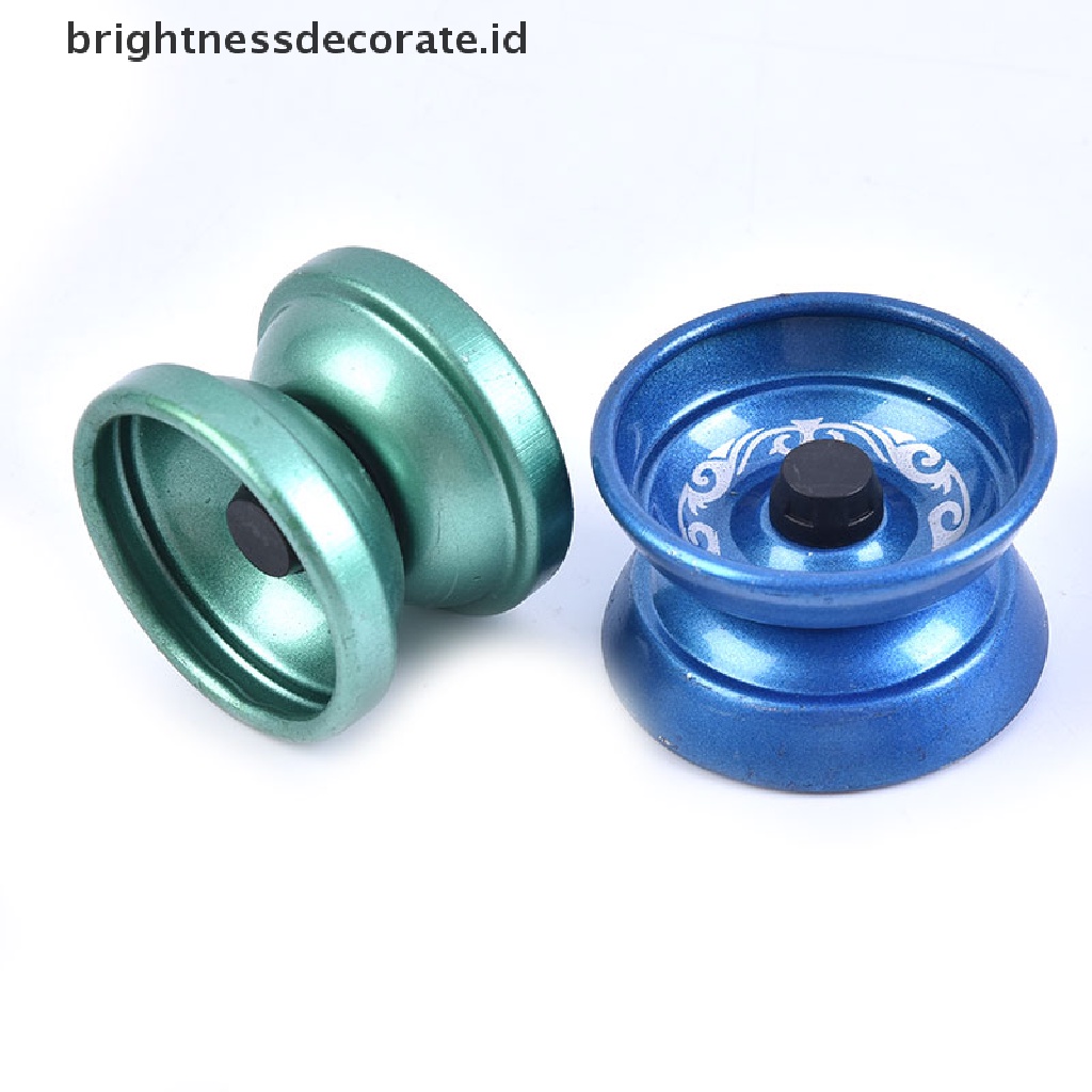 1pc Mainan YoYo Profesional Bahan Aluminum Alloy