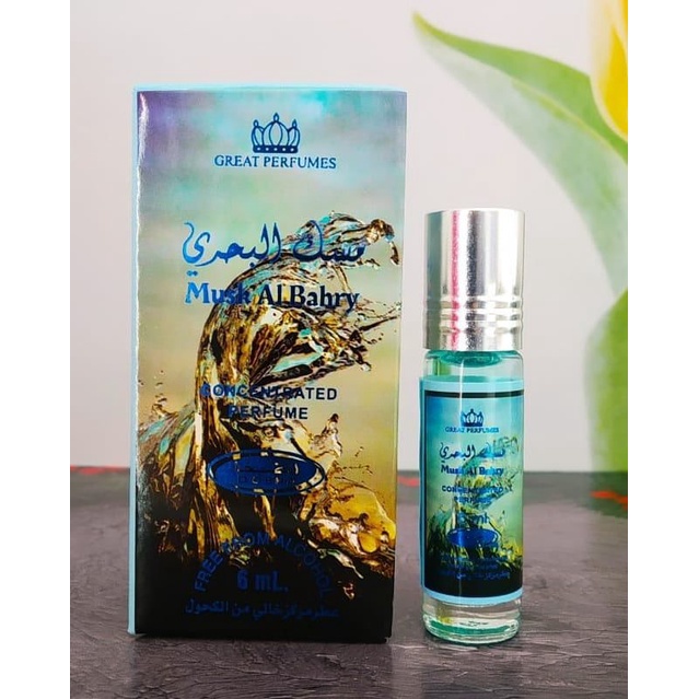 Parfum Minyak Wangi Dobha Aroma Musk Al Bahry 6ml Original