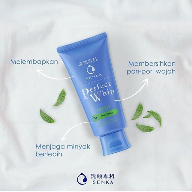 Perawatan Wajah untuk Semua Jenis Kulit SENKA PERFECT WHIP FRESH 100gr