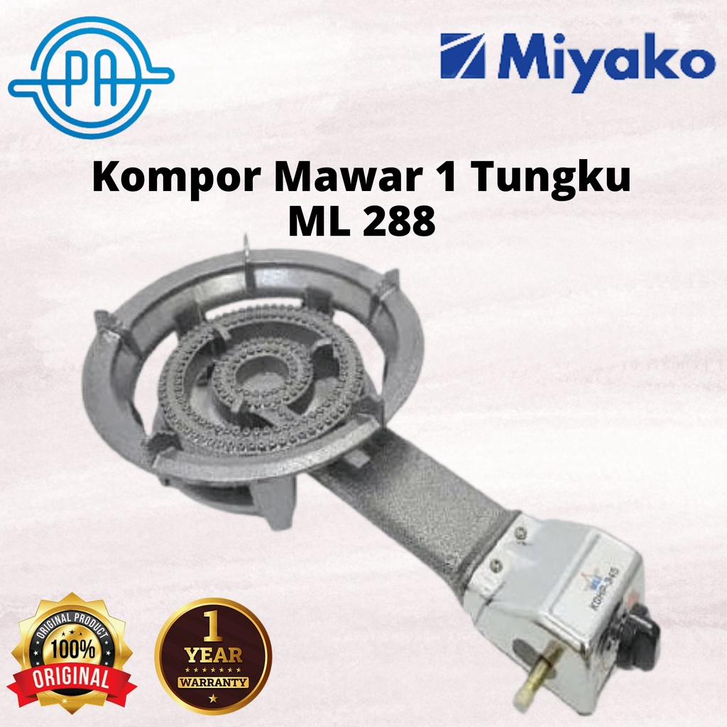 KOMPOR MAWAR MIYAKO ML288 ML 288 KOMERSIAL