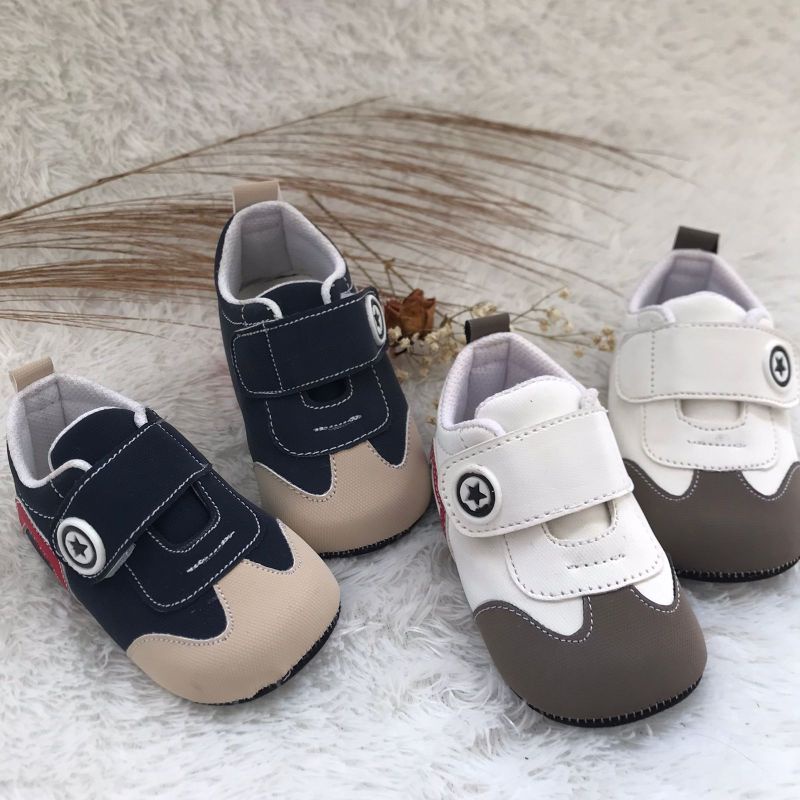 sepatu bayi/baby shoes unisex laki-laki perempuan usia 3 s/d 15 bulan