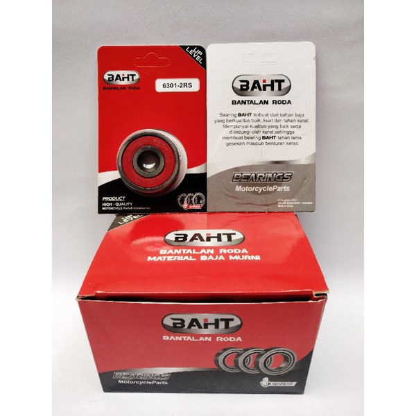 ( 10 pcs : 1ktk) Bearing 6301 Bantalan Roda BAHT