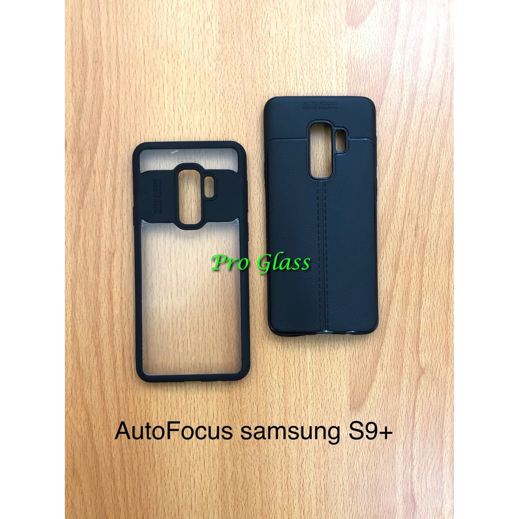 C102 Samsung S9 / S9+ S9 Plus Auto Focus Case Premium TPU leather Silicon Autofocus