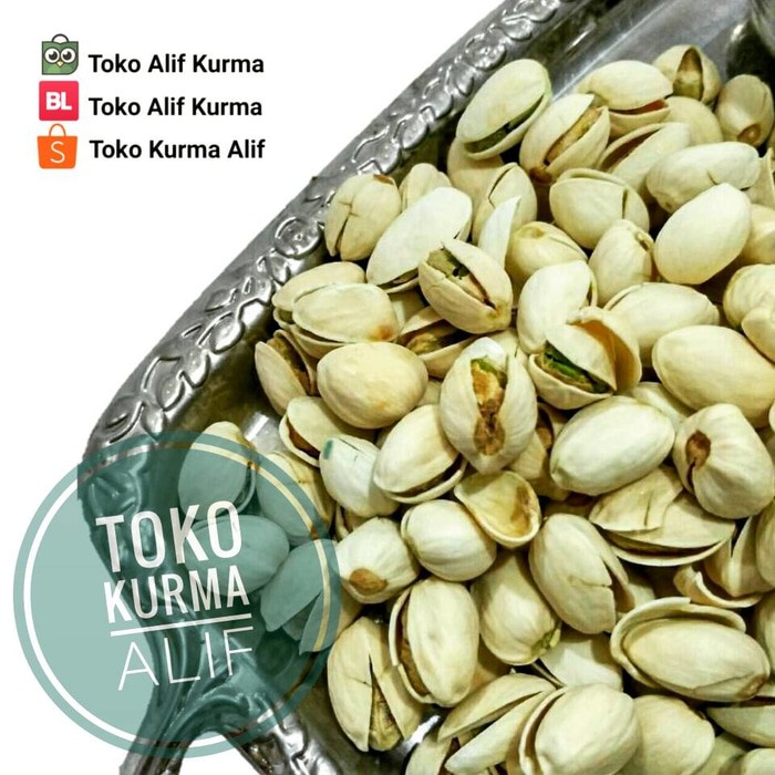 

Kacang Pistachios (fustuk) 1 kg