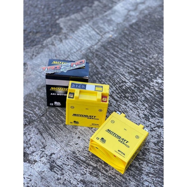 Aki Kering Motobatt MTX3L Motobat gel Motor Yamaha New RX King Kawasaki Ninja R Ss aki motobat King