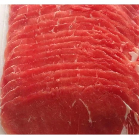 Slice Beef Not Fat 1 Kg Premium Frozen Food Daging Sapi Tanpa Lemak