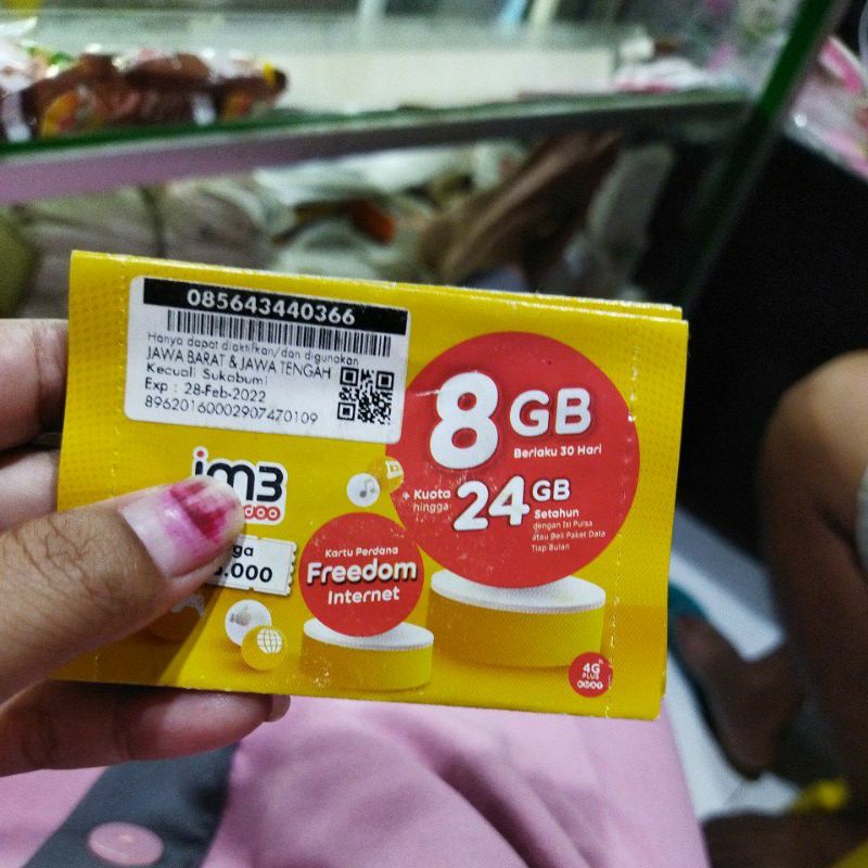 Perdana indosat kuota 8gb