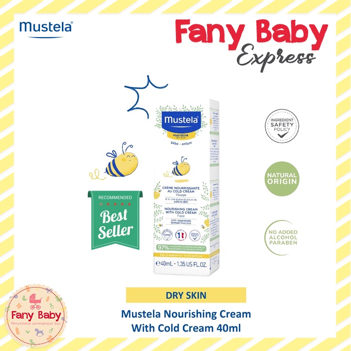 MUSTELA NOURISHING CREAM WITH COLD CREAM 40ML