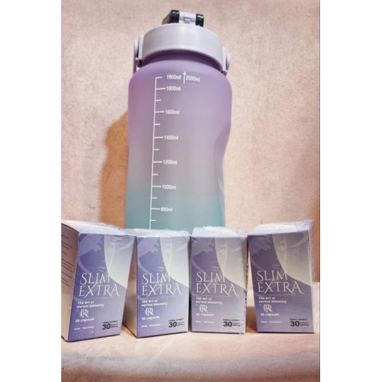 SLIM EXTRA ORIGINAL 100% BY MORANTIKA BPOM 4 BOTOL FREE BOTOL MINUM 2L