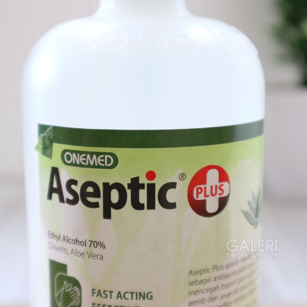 Onemed Aseptic Plus 500 ml - Hand Sanitizer Cair Standard Rumah Sakit