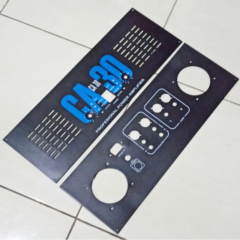 Plat Panel Depan Belakang CA30 Power Amplifier Stereo