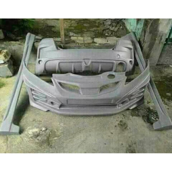 AKSESORIS MOBIL BODYKIT HONDA JAZZ GE8 ADAPTASI MUGEN RS
