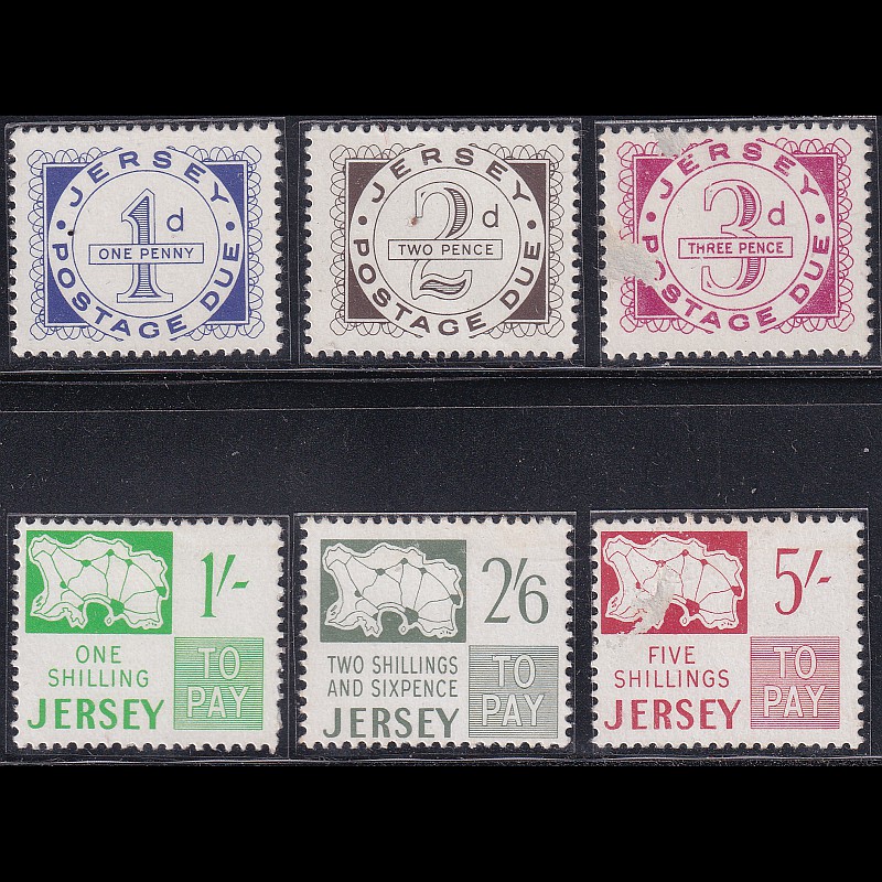 

Prangko Jersey 1969 - Postage Due Stamps