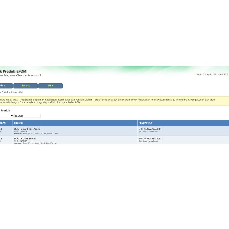 ♣ ENAMOR SERUM ORIGINAL + ENAMOR FACIAL WASH ORIGINAL | ENAMOR BEAUTY CARE ORIGINAL ♪
