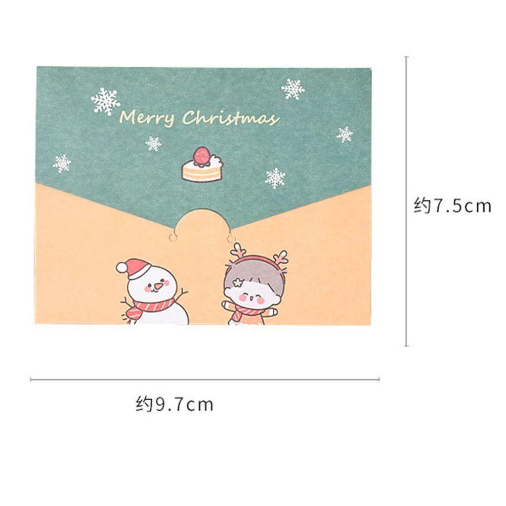 R-flower Christmas Card New Year's Day Universal Bisnis Ulang Tahun Diy Dilipat