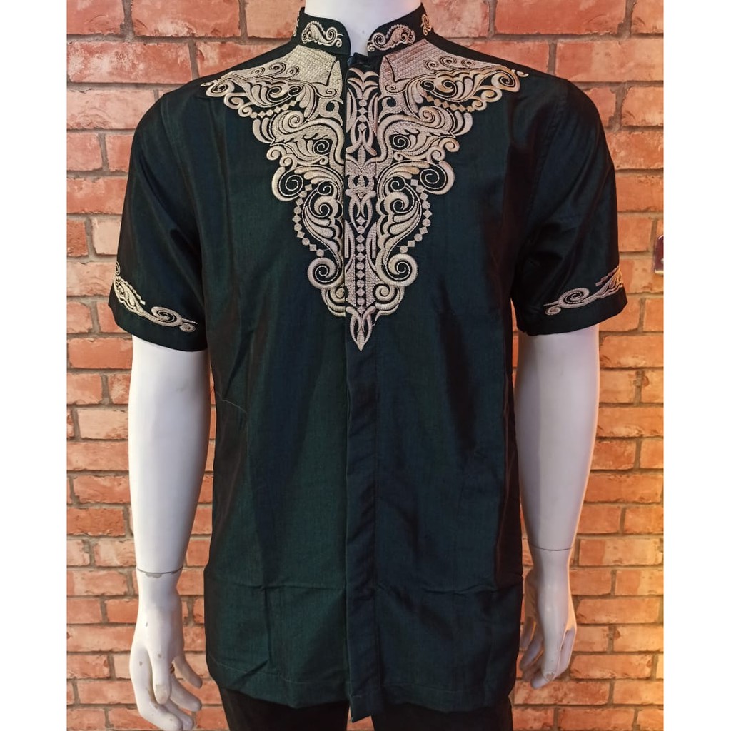 Baju Koko Bordir Benhil