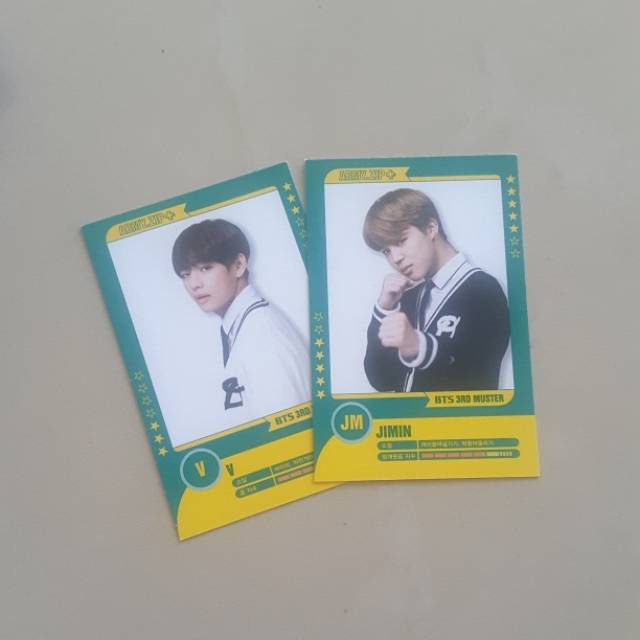 BTS 3rd Muster Playcard Jimin