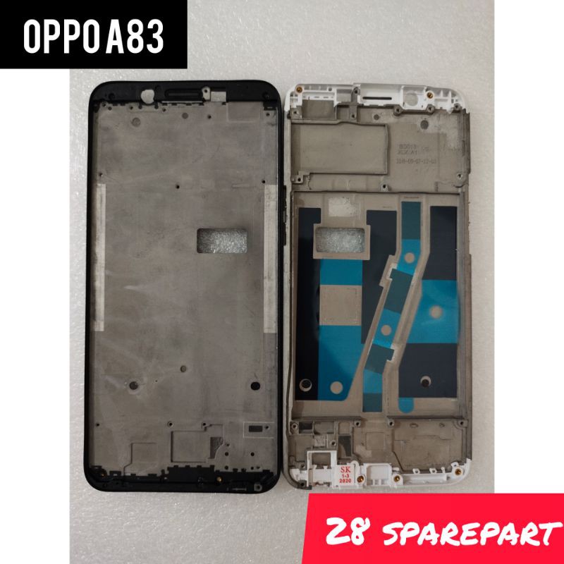 FRAME LCD/TULANG TENGAH DUDUKAN LCD OPPO A83 ORIGINAL