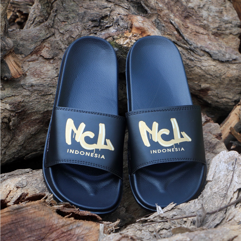 NEW PRODUK Sandal Slide Pria Terbaru Sandal Slip On Cowok Sendal Slop Pria Original NCL Indonesia