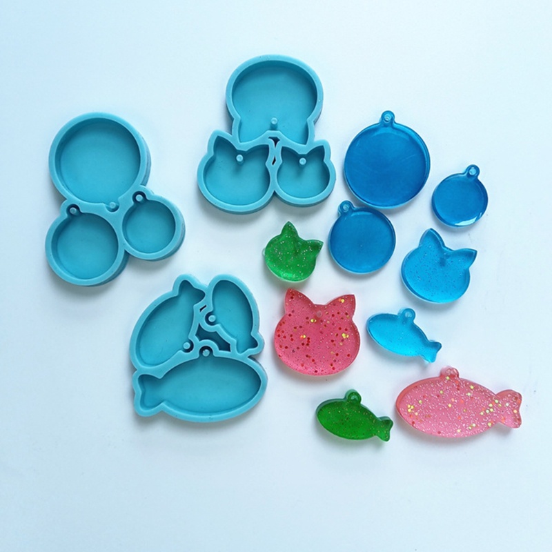 SIY  Pendants Epoxy Resin Mold DIY Crafts Jewelry Casting Tool Hanging Tag Listed Silicone Mould