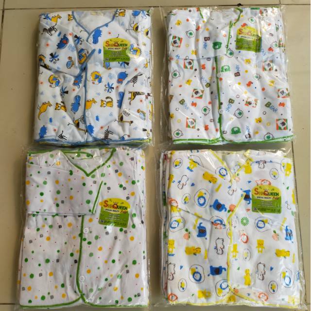 Atasan bayi panjang 12 pcs SNI