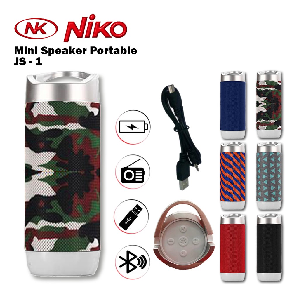 Niko JS-1 Mini Speaker Portable Bluetooth JS-1