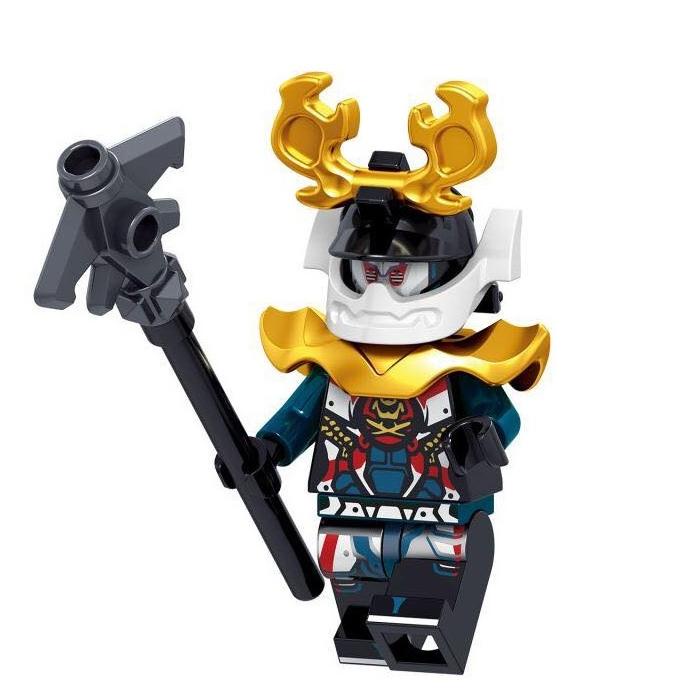 ,,,,,,,] Ninjago Samurai X The First Nya Minifig Minifigure Brick