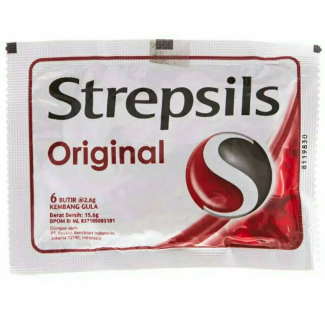 Strepsils original isi 6pcs
