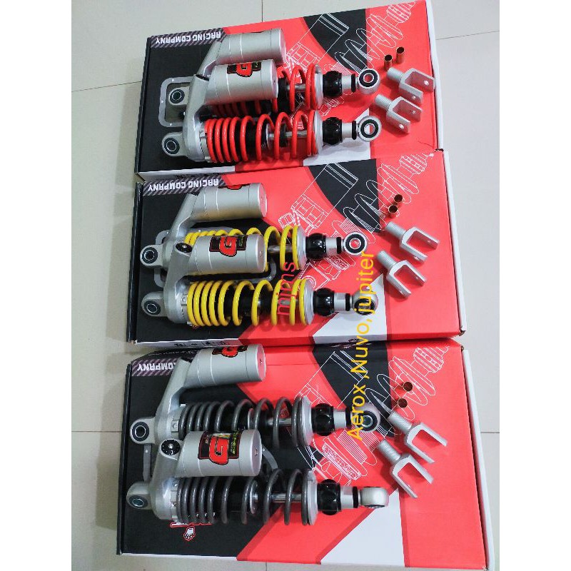 shokbeker DKT tabung GP series Jupiter Vega f1zr . shok jupiter Vega dan F1ZR GP series 280mm