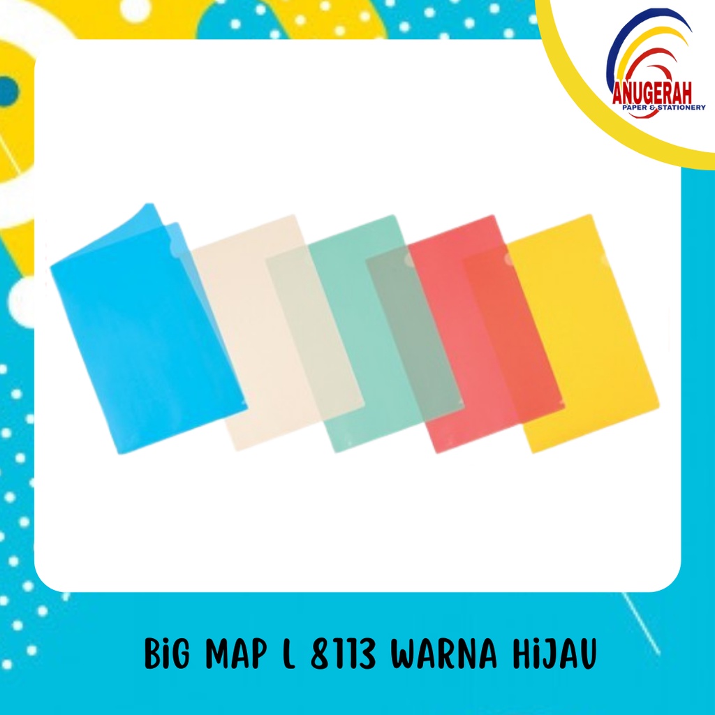 

BIG MAP L 8113 WARNA HIJAU (PCS)