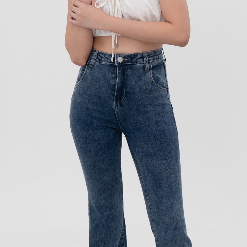 VIERLIN - Jeans 2507 - HIGHWAIST FLARE JEANS