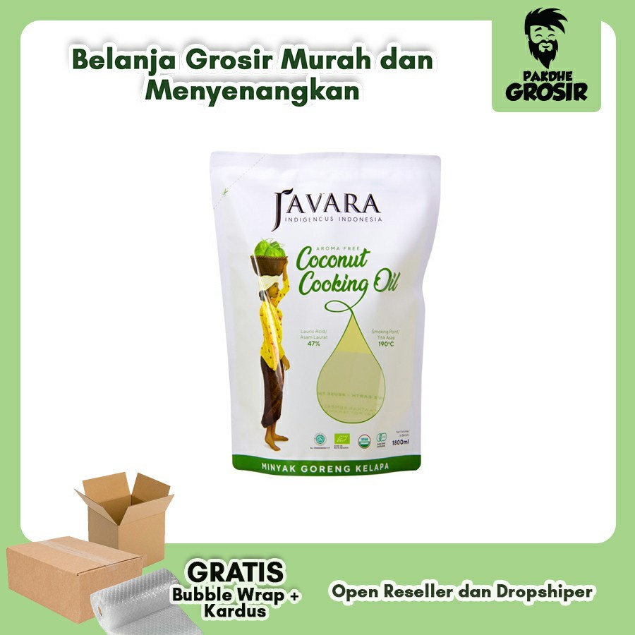 

Minyak Goreng Sehat / Javara Coconut Cooking Oil 900 ml / Ready Stok
