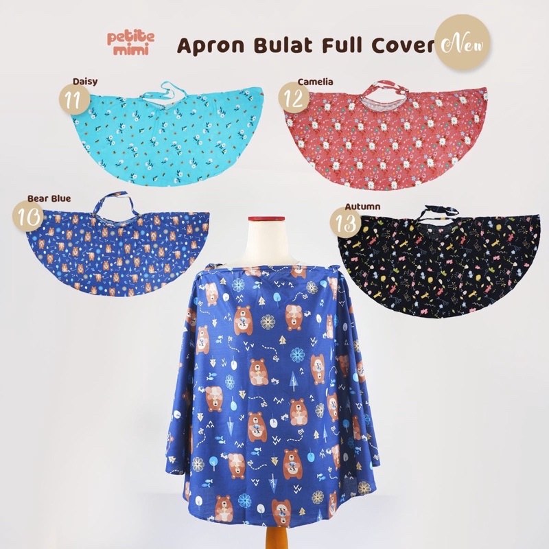 Petite Mimi Nursing Cover ( Apron Full Cover) - Penutup Menyusui