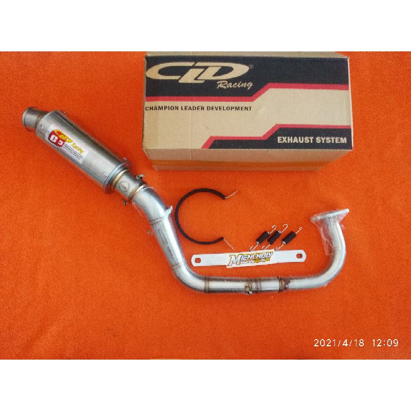 KNALPOT CLD C3 BULAT MIO NOUVO FINO THAILAND KNALPOT RACING MIO CLD C3 BULAT BUKAN CHA ROB1 DAENG