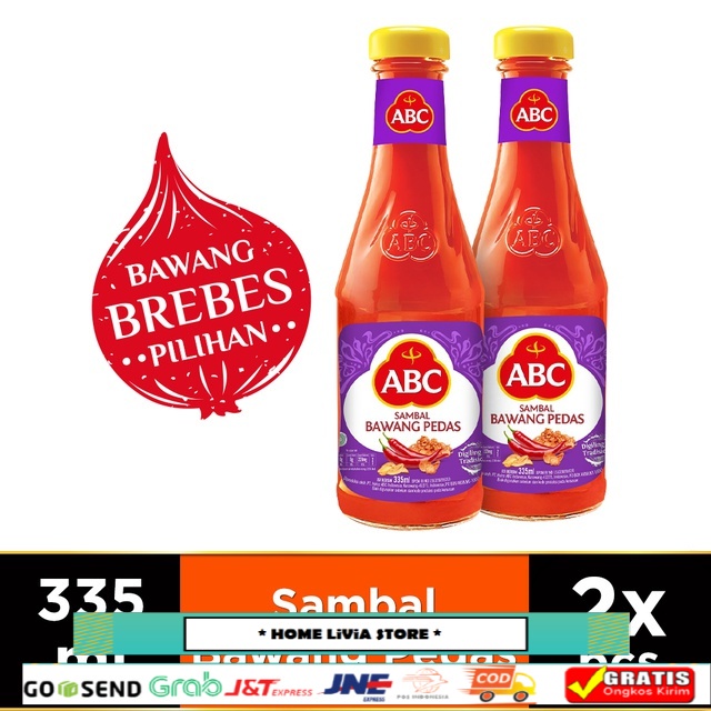 

ABC Sambal Bawang Pedas Twinpack 335 ml