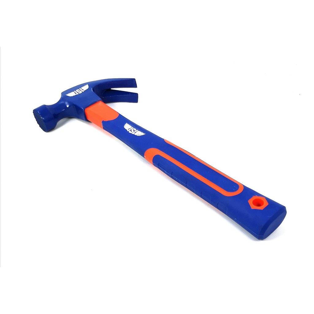 VSV Palu Kambing 1LB Bukaan paku Claw hammer PVC+Rubber handle