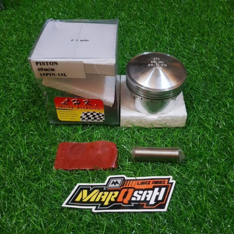 Piston LHK 69 pen 15 seher LHK set ring piston marqsah racing-2