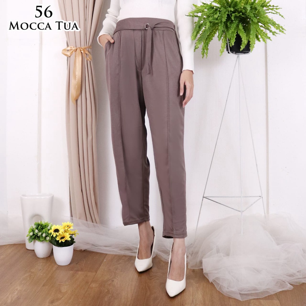 CELANA KULOT PANJANG WANITA  KD 56 BAGGY PANTS LUVALINE SUPER MURAH KUALITAS BAGUS