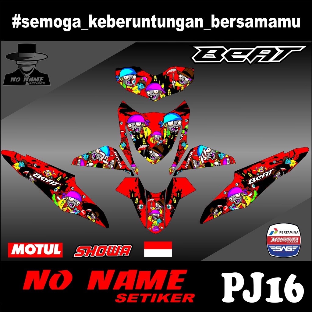 decal stiker beat fi(pj16) 2013 2014 2015 stiker decal sticker