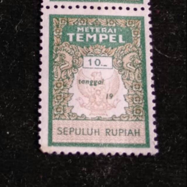 MATERAI  10 RUPIAH TAHUN 1976-1980 ORIGINAL