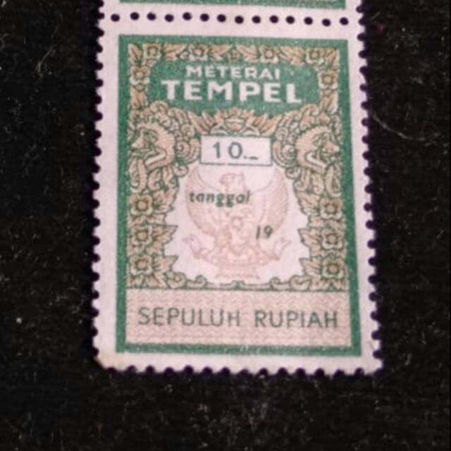 MATERAI  10 RUPIAH TAHUN 1976-1980 ORIGINAL