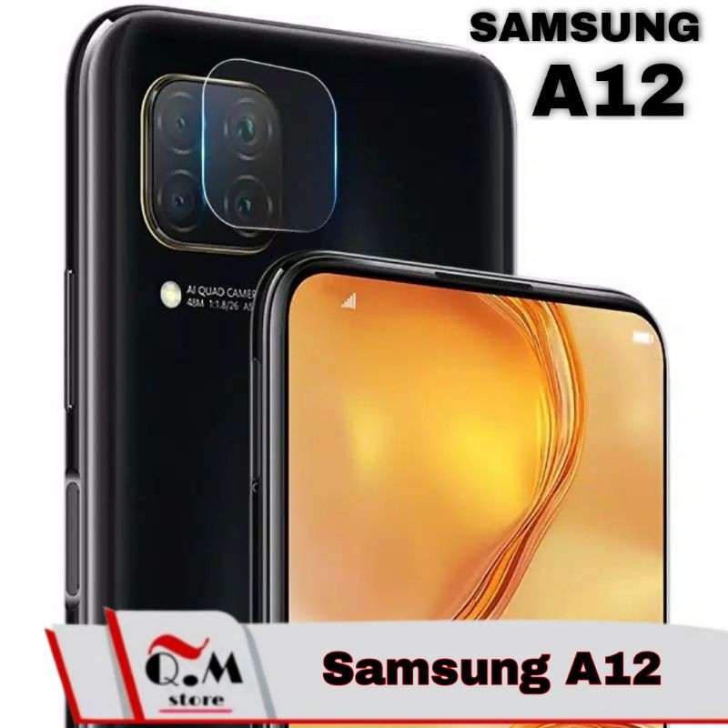 Tempered Glass camera Samsung A12 / M12 Pelindung Lensa Camera Belakang Screen Guard SAMSUNG A12 M12