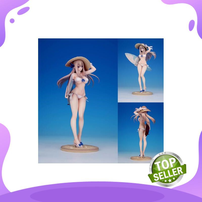 Action Figure Impor 22 Cm Kapal Perang Gadis R Seksi Lexington Pantai Baju Renang Figure Action Pvc