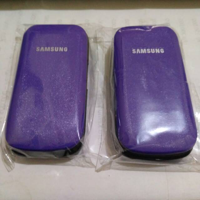 CASE / CASING FULLSET SAMSUNG FLIP E1195 SINGLE SIM