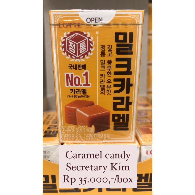 

Caramel Candy Lotte Secretary Kim Drama Korea