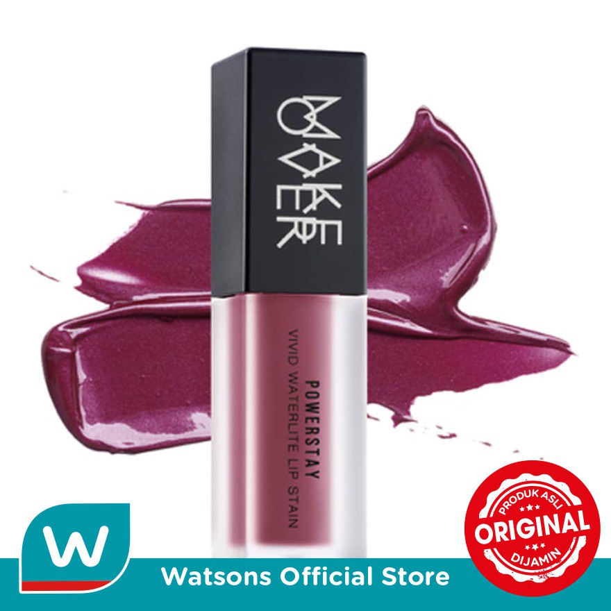 Make Over Powerstay Vivid Waterlite Lip Stain A02 Double Dare 5.5g